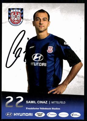 Samil Cinaz FSV Frankfurt 2011-12 Original Signiert + A 78332