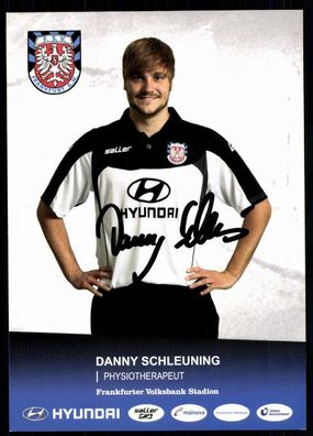 Danny Schleuning FSV Frankfurt 2011-12 Original Signiert + A 78287