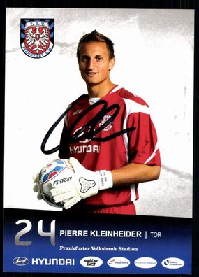 Pierre Kleinheider FSV Frankfurt 2011-12 Original Signiert + A 78327