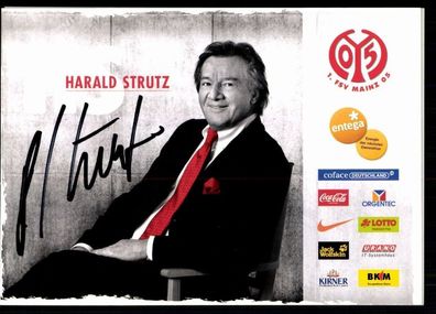 Harald Strutz FSV Mainz 05 2009-10 Original Signiert + A 78118