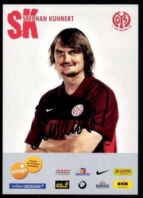 Stephan Kuhnert FSV Mainz 05 2010-11 Original Signiert + A 78205