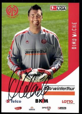 Dimo Wache FSV Mainz 05 2006/07 Original Signiert + A 78103