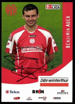 Benjamin Auer FSV Mainz 05 2005-06 Original Signiert + A 78066