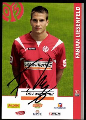 Fabian Liesenfeld FSV Mainz 05 2007-08 Original Signiert + A 78113