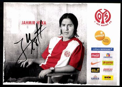 Jahmir Hyka FSV Mainz 05 2009-10 Original Signiert + A 78126