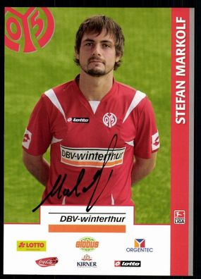 Stefan Markolf FSV Mainz 05 2007-08 Original Signiert + A 78190