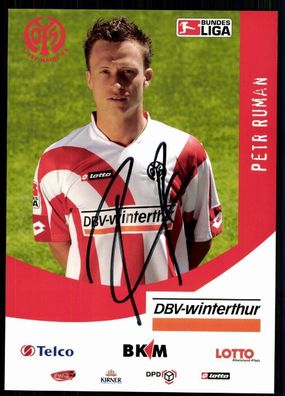 Peter Ruman FSV Mainz 05 2006-07 Original Signiert + A 78264