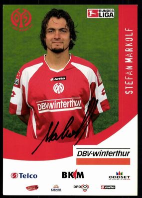 Stefan Markolf FSV Mainz 05 2005/06 Original Signiert + A 78189