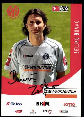 Zeljko Buvac FSV Mainz 05 2006-07 Original Signiert + A 78232