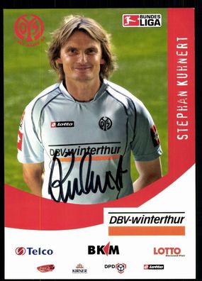 Stephan Kuhnert FSV Mainz 05 2005-06 Original Signiert + A 78196