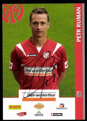 Petr Ruman Mainz 05 2007-08 Original Signiert + A 78265