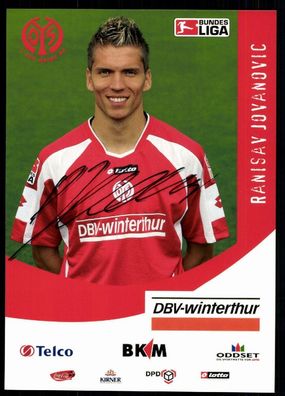 Ranislav Jovanovic FSV Mainz 2005-06 Original Signiert + A 78179