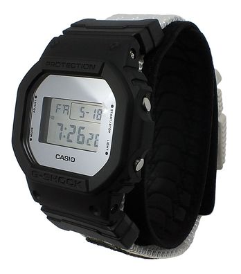 Casio G-Shock > Herrenuhr Digital Stoßfest Timer schwarz > DW-5600BBMA
