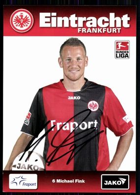 Michael Fink Eintracht Frankfurt 2008-09 Original Signiert + A 81763