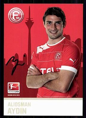 Aliosman Aydin Fortuna Düsseldorf 2012-13 TOP Autogrammkarte + A 74354