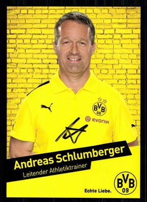 Andreas Schlumberger Borussia Dortmund 2012-13 Autogrammkarte + A 75002