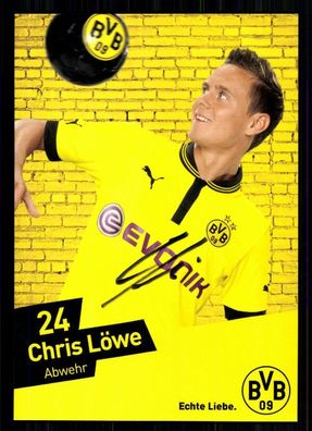 Chris Löwe Borussia Dortmund 2012-13 Autogrammkarte Original Signiert + A 74997
