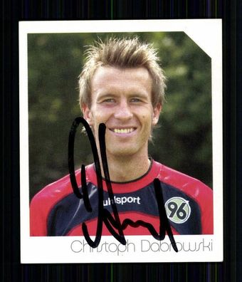 Christoph Dabrowski Hannover 96 2003-04 Panini Sammelbild + A 74806