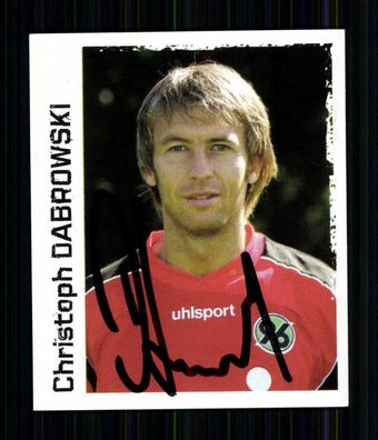 Christoph Dambrowski Hannover 96 2004-05 Panini Sammelbild + A 74873