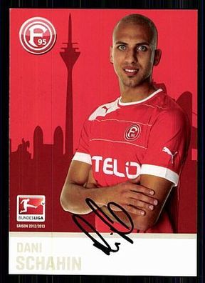 Dani Schahin Fortuna Düsseldorf 2012-13 TOP Autogrammkarte + A 74346