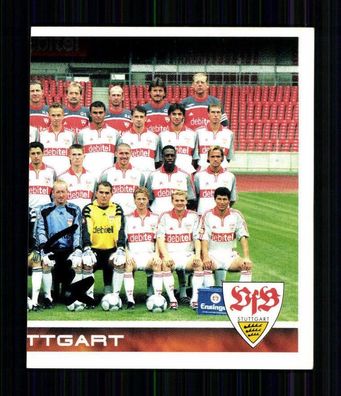 Eberhard Trautner VfB Stuttgart 2001 Panini Sammelbild Original Signiert + A 74777
