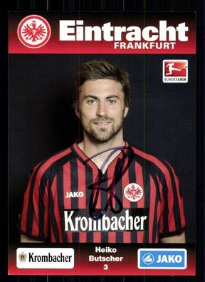 Heiko Butscher Eintracht Frankfurt 2012-13 Autogrammkarte + A 75096