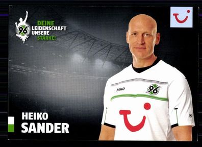 Heiko Sander Hannover 96 2012-13 Autogrammkarte Original Signiert + A 75235 OU
