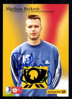 Matthias Reckzeh Tussem Essen Autogrammkarte Original Signiert Handball + A 74265