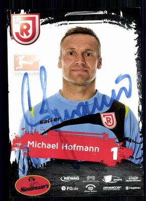 Michael Hofmann Jahn Regensburg 2012-13 Autogrammkarte + A 74518