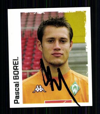 Pascal Borel Werder Bremen 1995 Panini Sammelbild Original Signiert + A 74857