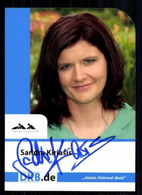 Sandra Kiriasis Autogrammkarte Original Signiert TOP BOB + A 74196