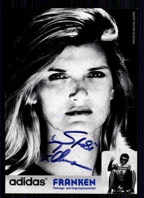 Susi Erdmann Autogrammkarte Original Signiert TOP Rodeln + A 74178