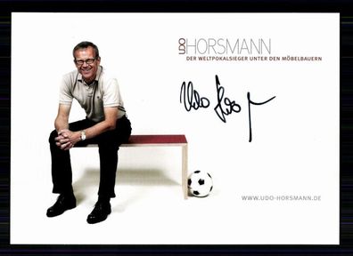 Udo Horsmann Bayern München seltene Autogrammkarte Original Signiert + A 74553