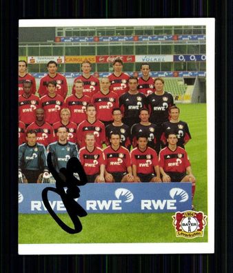 Unbekannt Bayer Leverkusen 2002-03 Panini Sammelbild + A 74911