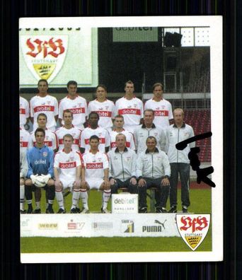 Unbekannt VfB Stuttgart 2002-03 Panini Sammelbild + A 74909