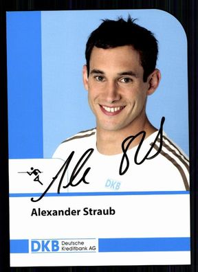 Alexander Straub TOP Autogrammkarte Original Signiert Leichathletik + A 75458