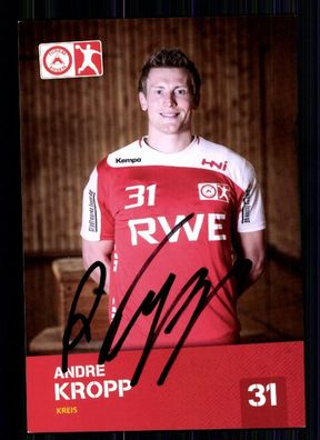 Andre Kropp Tusem Essen Autogrammkarte Original Signiert Handball + A 75822