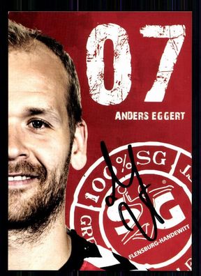 Andreas Eggert SG Flensburg Handewitt Autogrammkarte Handball + A 75769