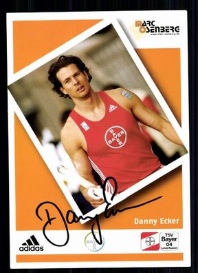 Danny Ecker TOP Autogrammkarte Original Signiert Leichathletik + A 75480