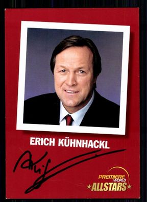 Erich Kühnhackl Deutscher Nationalspieler Autogrammkarte Eishockey + A 75877