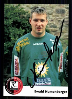 Ewald Humenberger TUS Nettelstedt Autogrammkarte Handball + A 75863