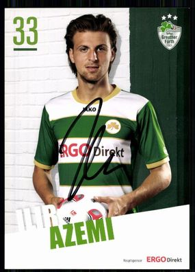 Ilir Azemi SpVgg Greuther Fürth 2012-13 Original Signiert + A 79967