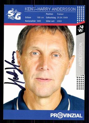 Kent-Harry Andersson SG Flensburg Handewitt Autogrammkarte Handball + A 75757