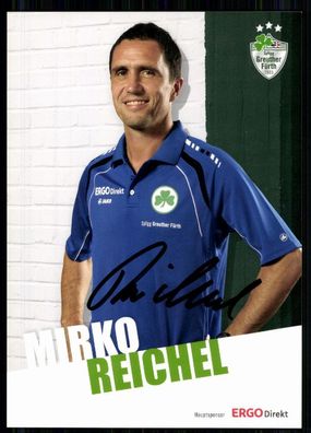 Mirko Reichel SpVgg Greuther Fürth 2012-13 Original Signiert + A 79986