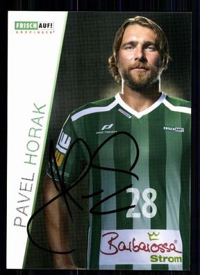 Pavel Horak Frisch auf Göppingen 2012-13 Autogrammkarte Handball + A 75734