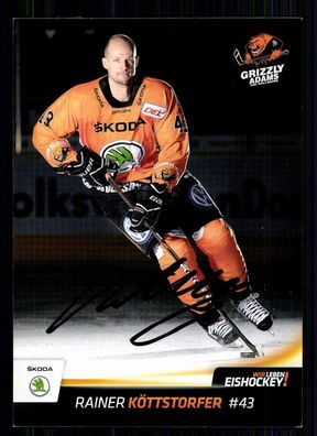 Rainer Köttstorfer EHC Wolfsburg Autogrammkarte Eishockey + A 75921
