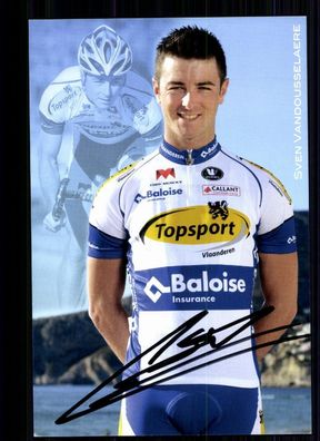 Sven Vandousselaere TOP Autogrammkarte Original Signiert Radsport + A 75530