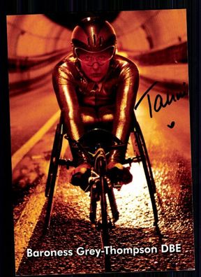 Tanni Grey-Thompson TOP Autogrammkarte Original Signiert Radsport + A 75551