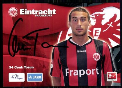 Cenk Tosun Eintracht Frankfurt 2010-11 Original Signiert + A 80867