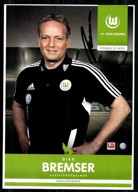 Dirk Bremser VFL Wolfsburg 2012-13 Autogrammkarte Original Signiert+ A 80353